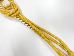 未使用品　正絹　手組帯締め